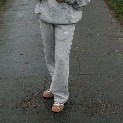 Oyster Grey Track Bottoms