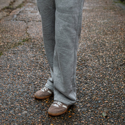 Oyster Grey Track Bottoms