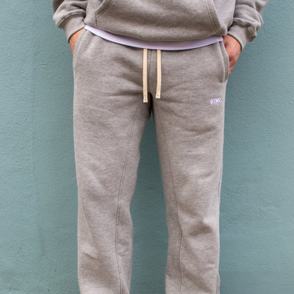 Oyster Grey Track Bottoms