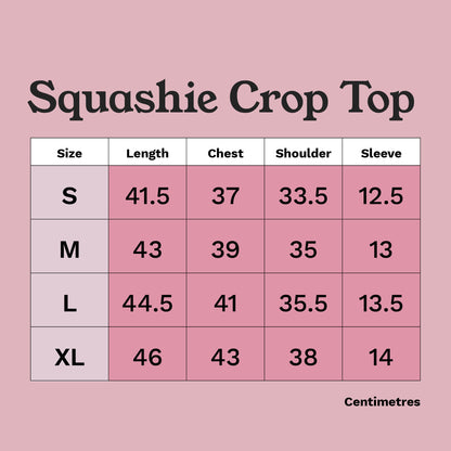 Squashie Crop Top