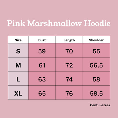 Pink Marshmallow Hoodie