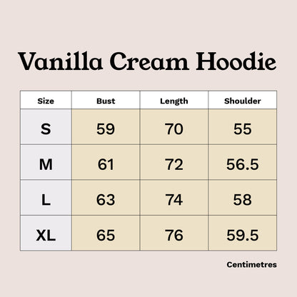 Vanilla Cream Hoodie