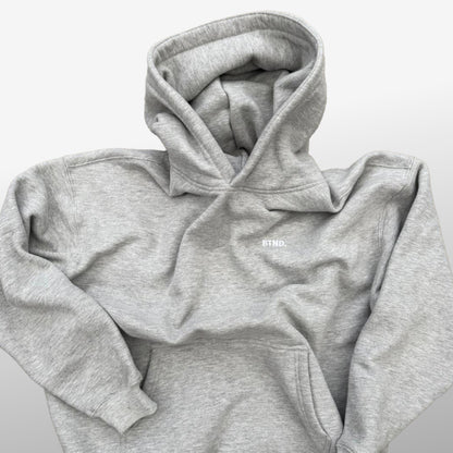 Oyster Grey Track Hoodie