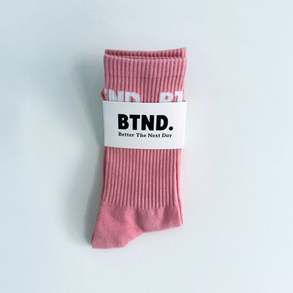 Pink Athleisure Socks